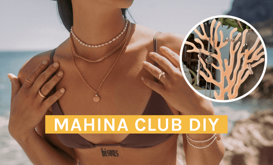 DIY coral jewelry stand - INT PURELEI