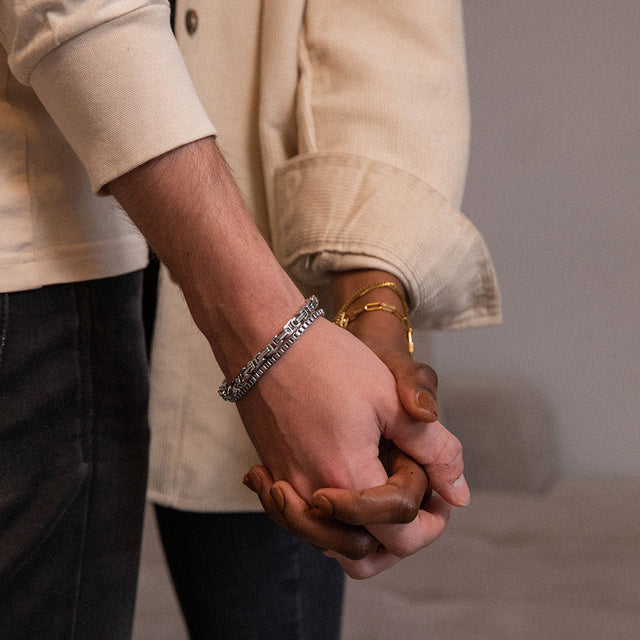 Love Heart Men'S Bracelet