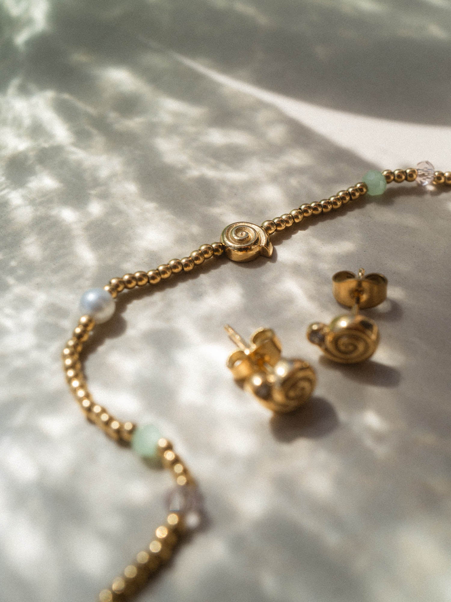 Sundial Shell Anklet