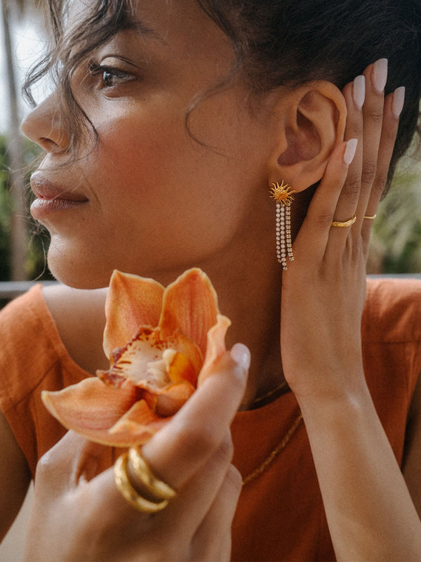 Boucles d'Oreilles Sunray