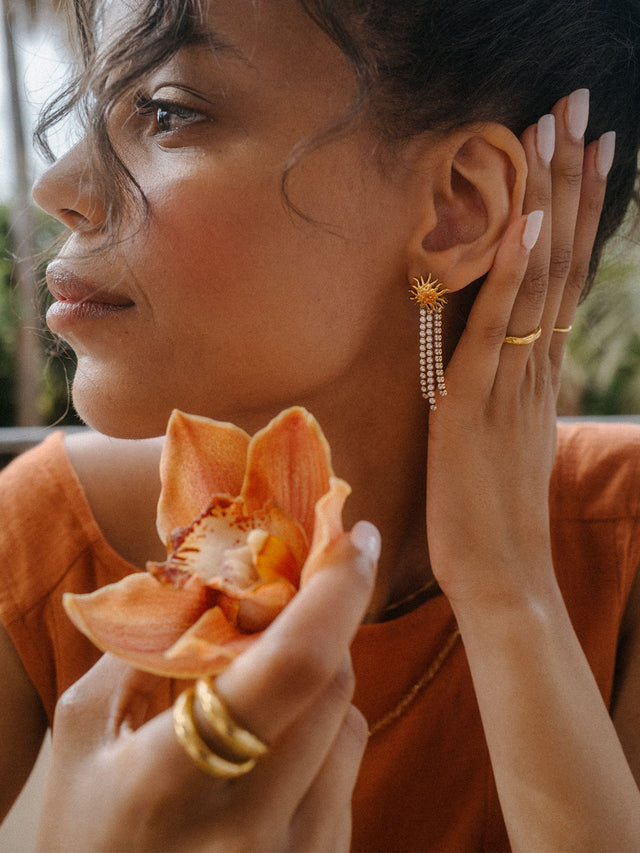 Boucles d'Oreilles Sunray
