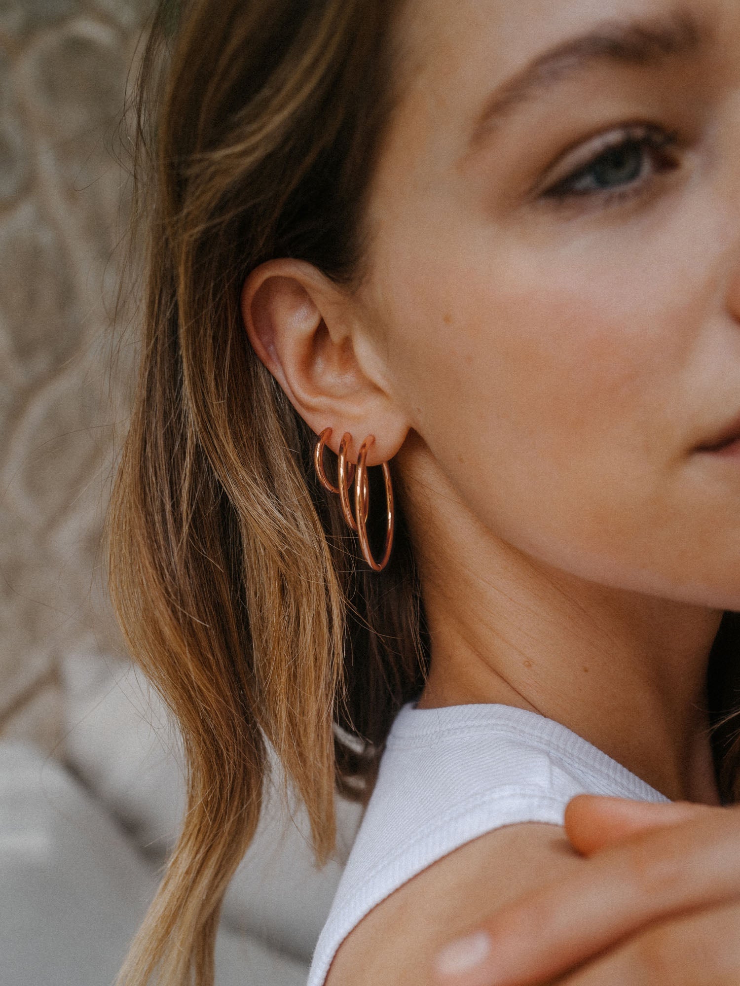 Set Boucles d'Oreilles Echo