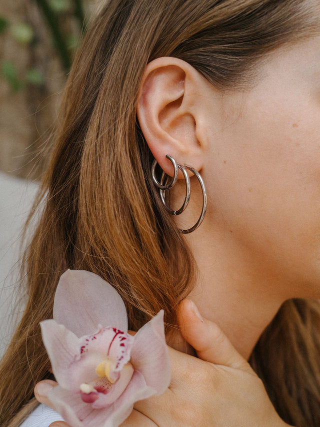 Set Boucles d'Oreilles Echo
