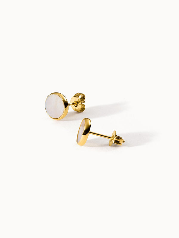 Boucles d'Oreilles White Gloss