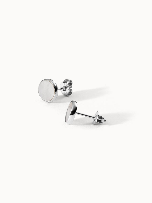 Boucles d'Oreilles White Gloss