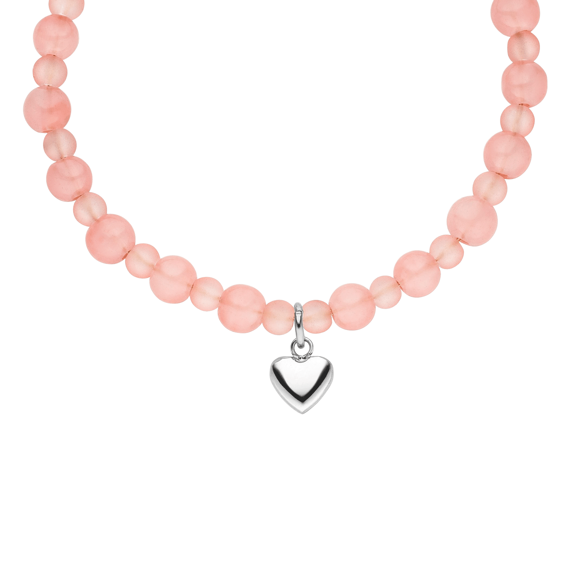 Peachy Heart Bracelet