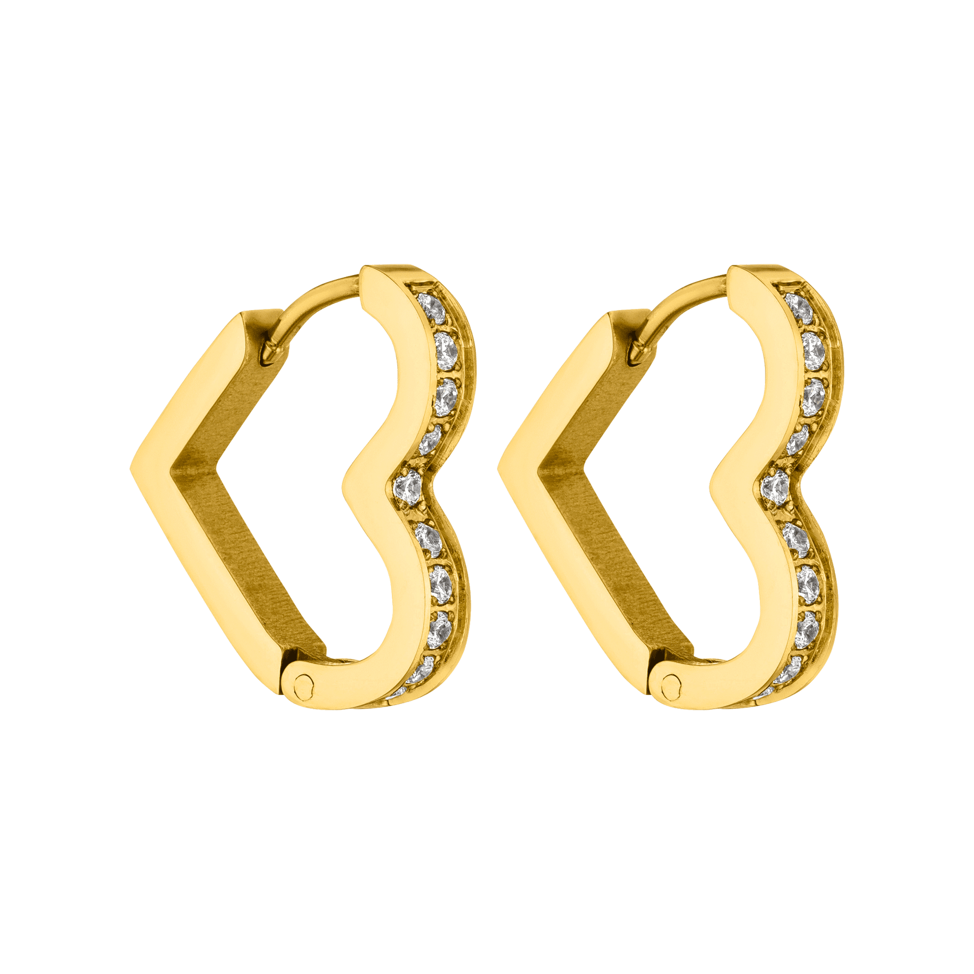 Boucles d'Oreilles Glitter Heart