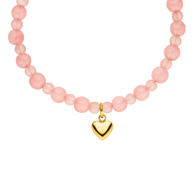 Peachy Heart Bracelet