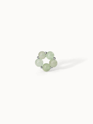 Jade Flower Charm