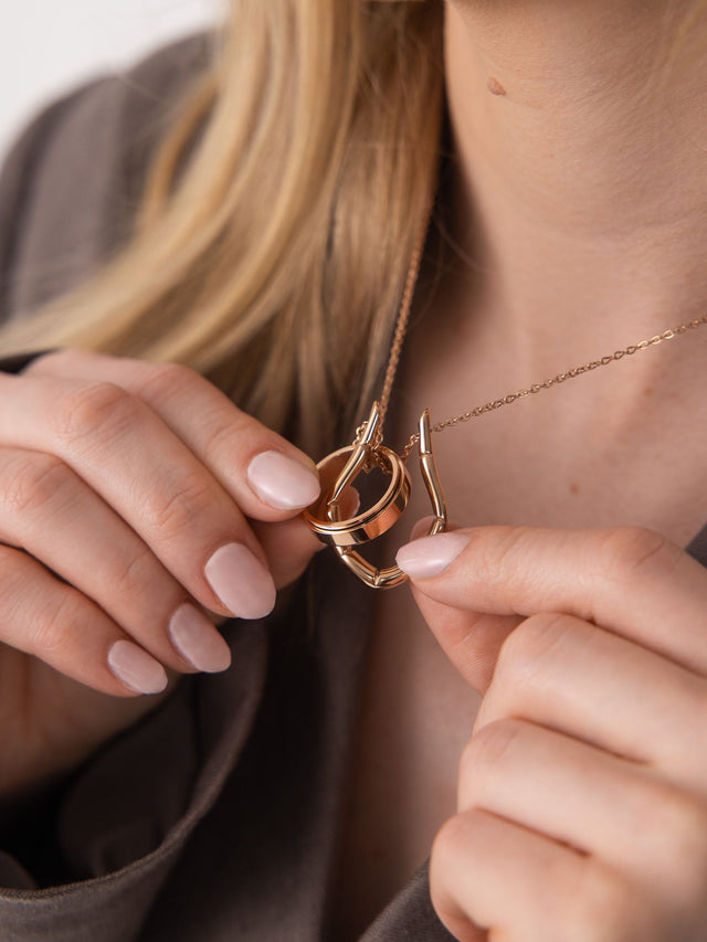 Bague-Halter Tropfen Kette