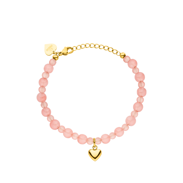 Peachy Heart Bracelet