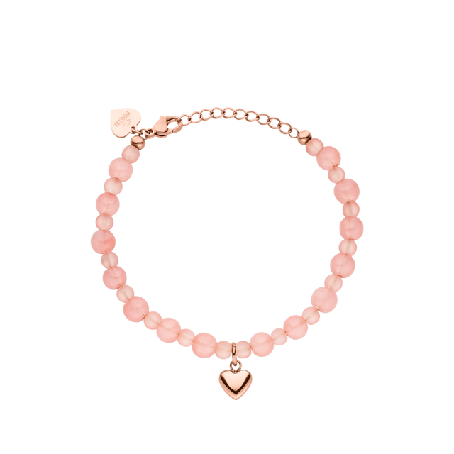 Peachy Heart Bracelet