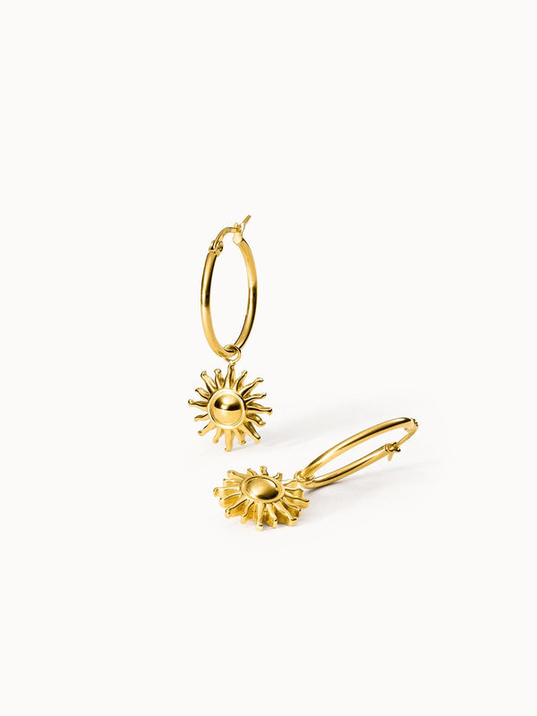 Boucles d'Oreilles Sun