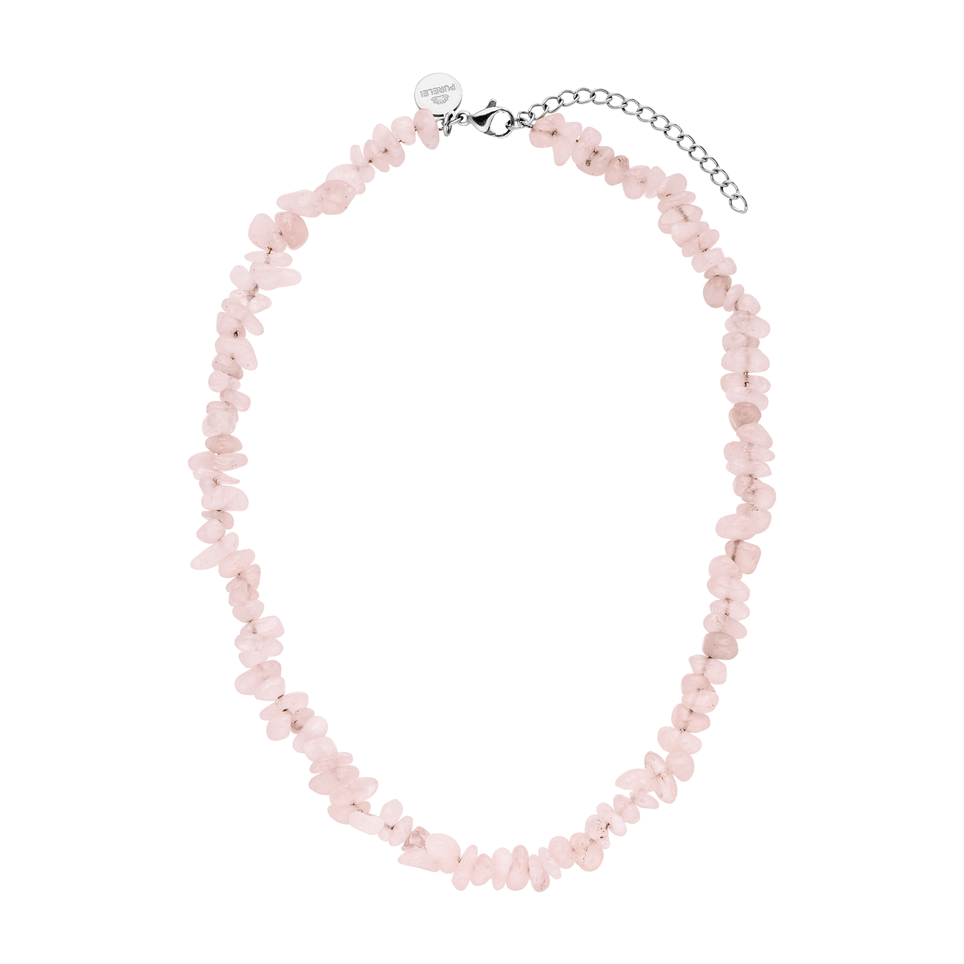 Collier Rose Quartz