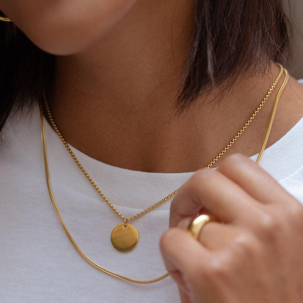 Kumu O Coin Necklace