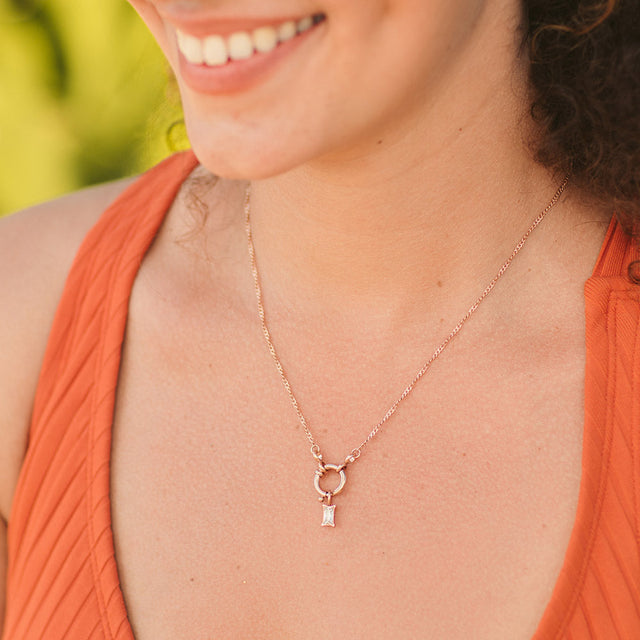 Stone White Charm