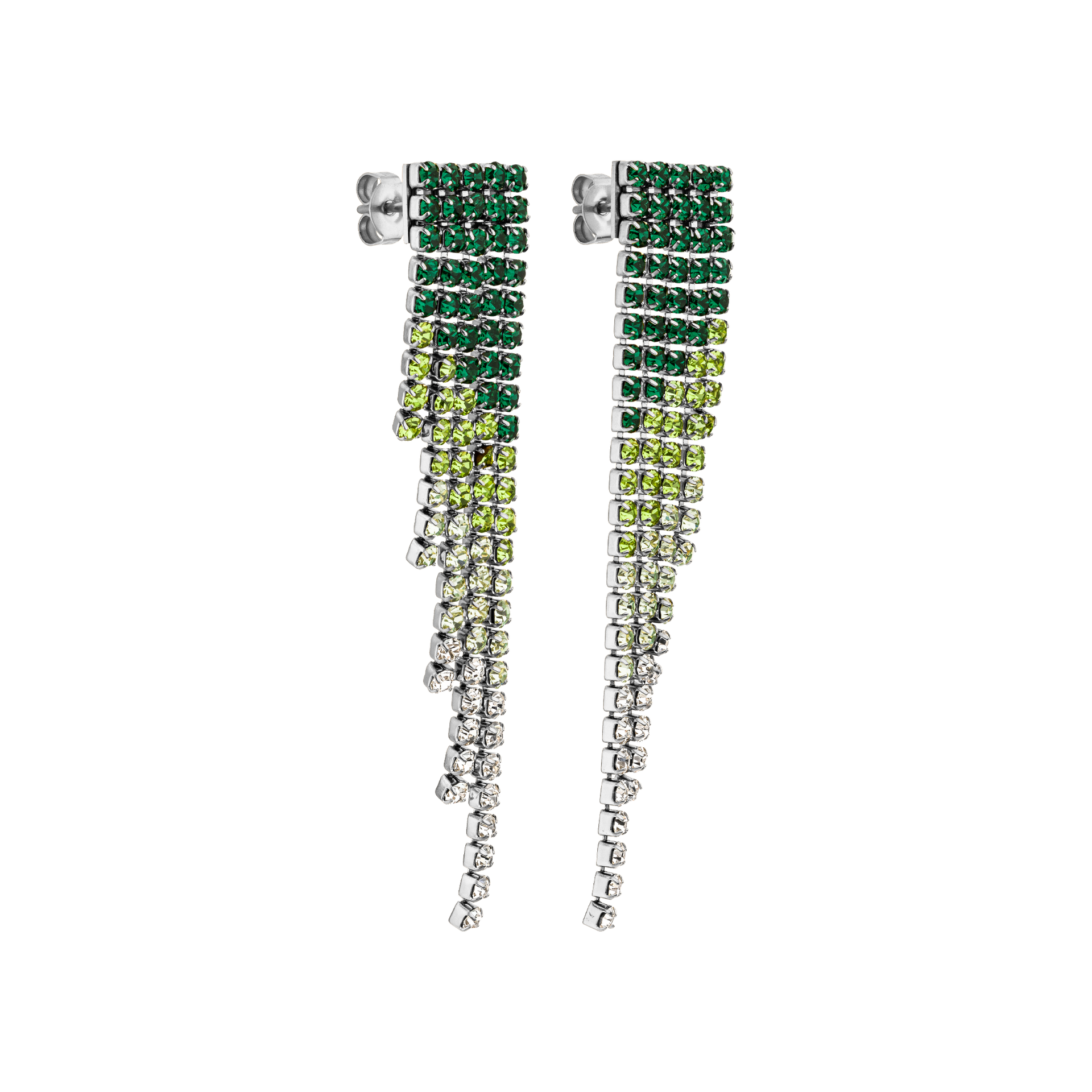 Boucle d'Oreille Green Glow