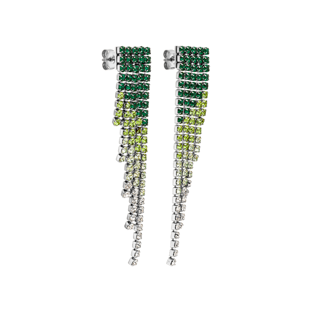 Boucle d'Oreille Green Glow