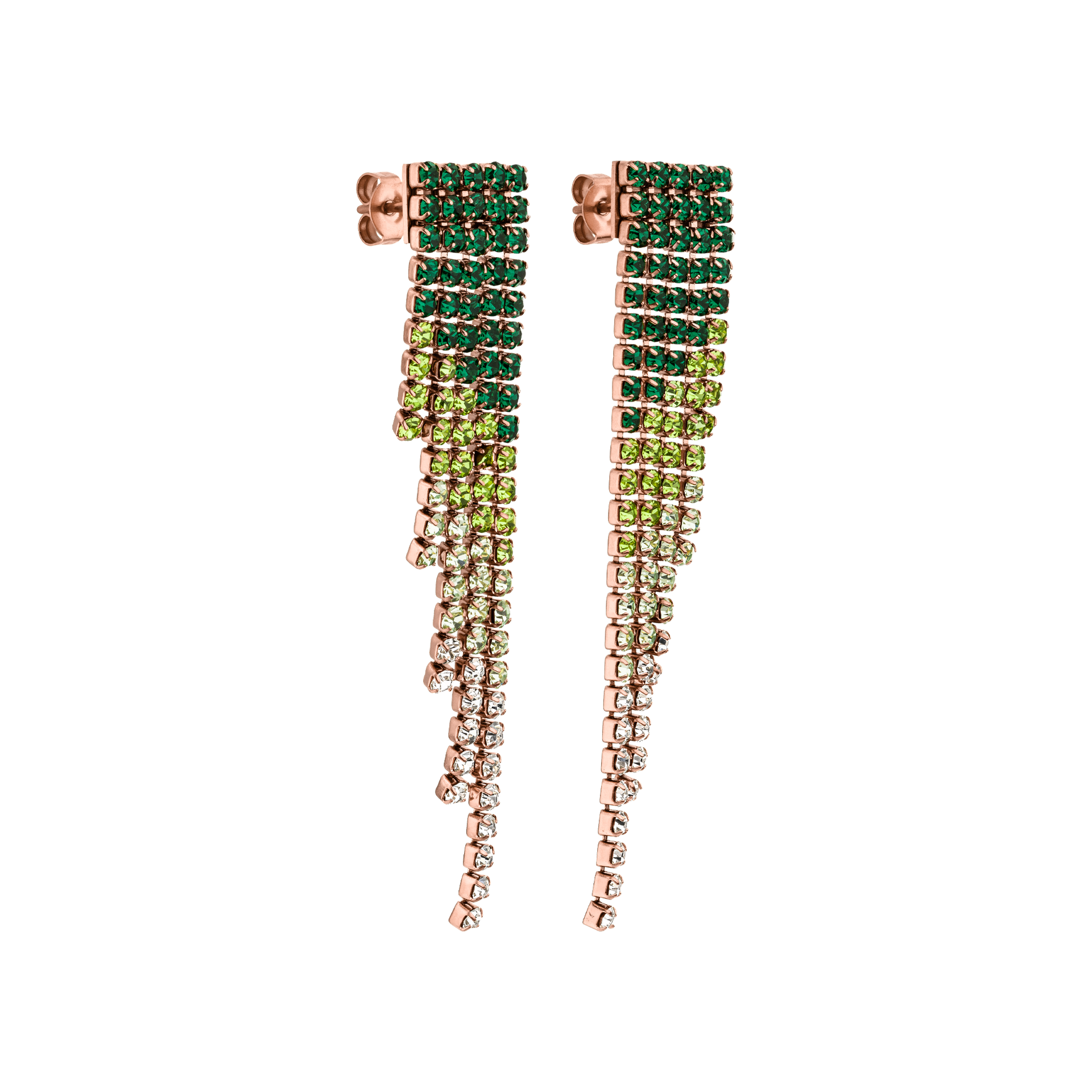 Boucle d'Oreille Green Glow