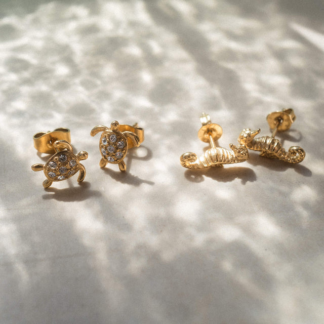 Boucles d'Oreilles Seahorse