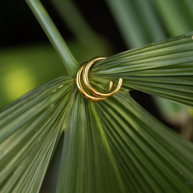 Boucles d'Oreilles Hoop Kumu O