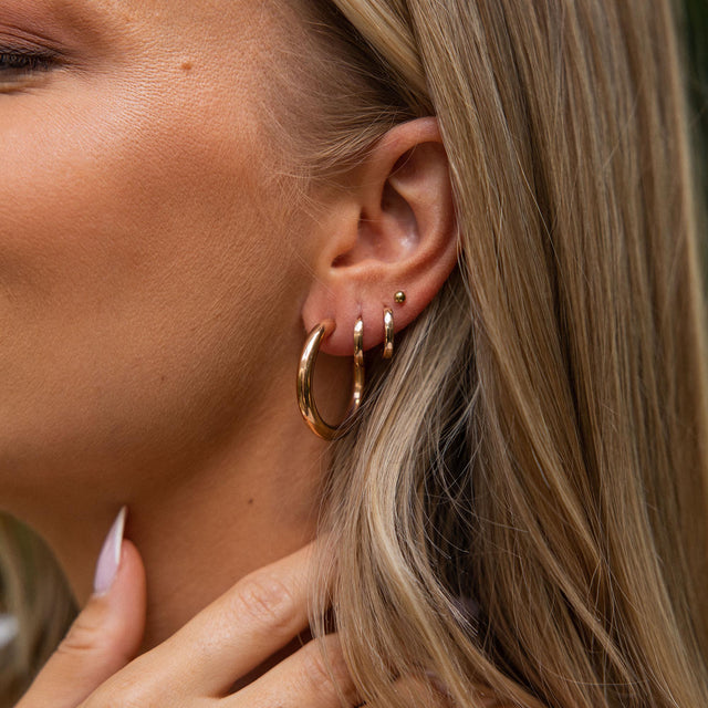 Boucles d'Oreilles Hoop Kumu O