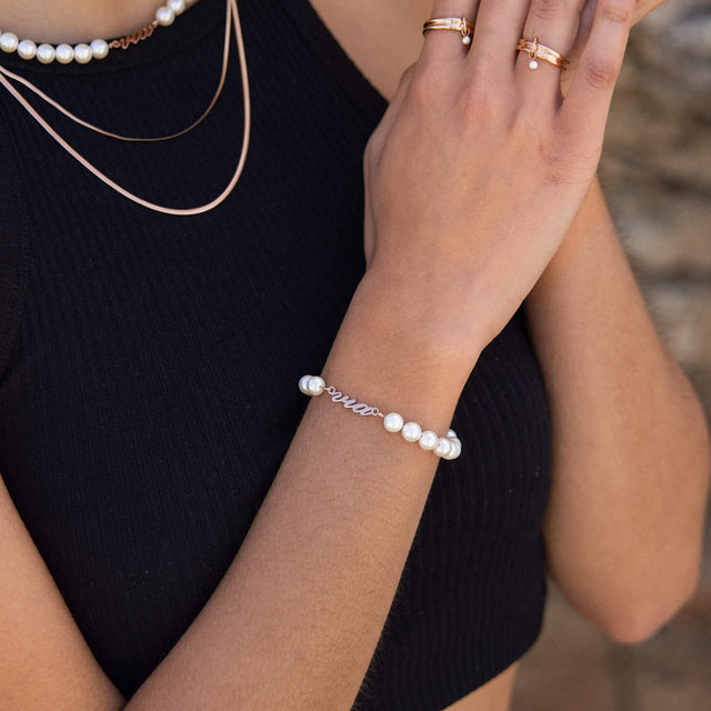 Via Pearl Bracelet