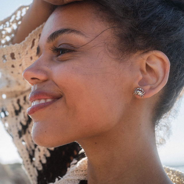 Boucle d'Oreille Crab