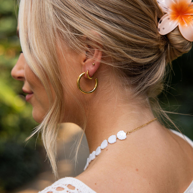 Boucles d'Oreilles Hoop Kumu O
