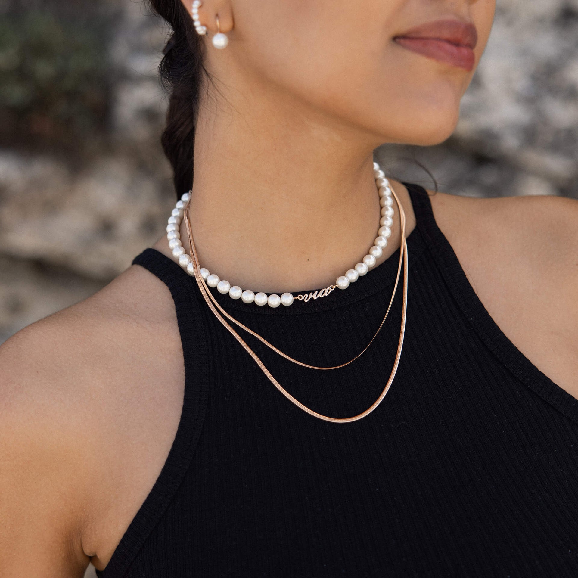 Collier Via Pearl