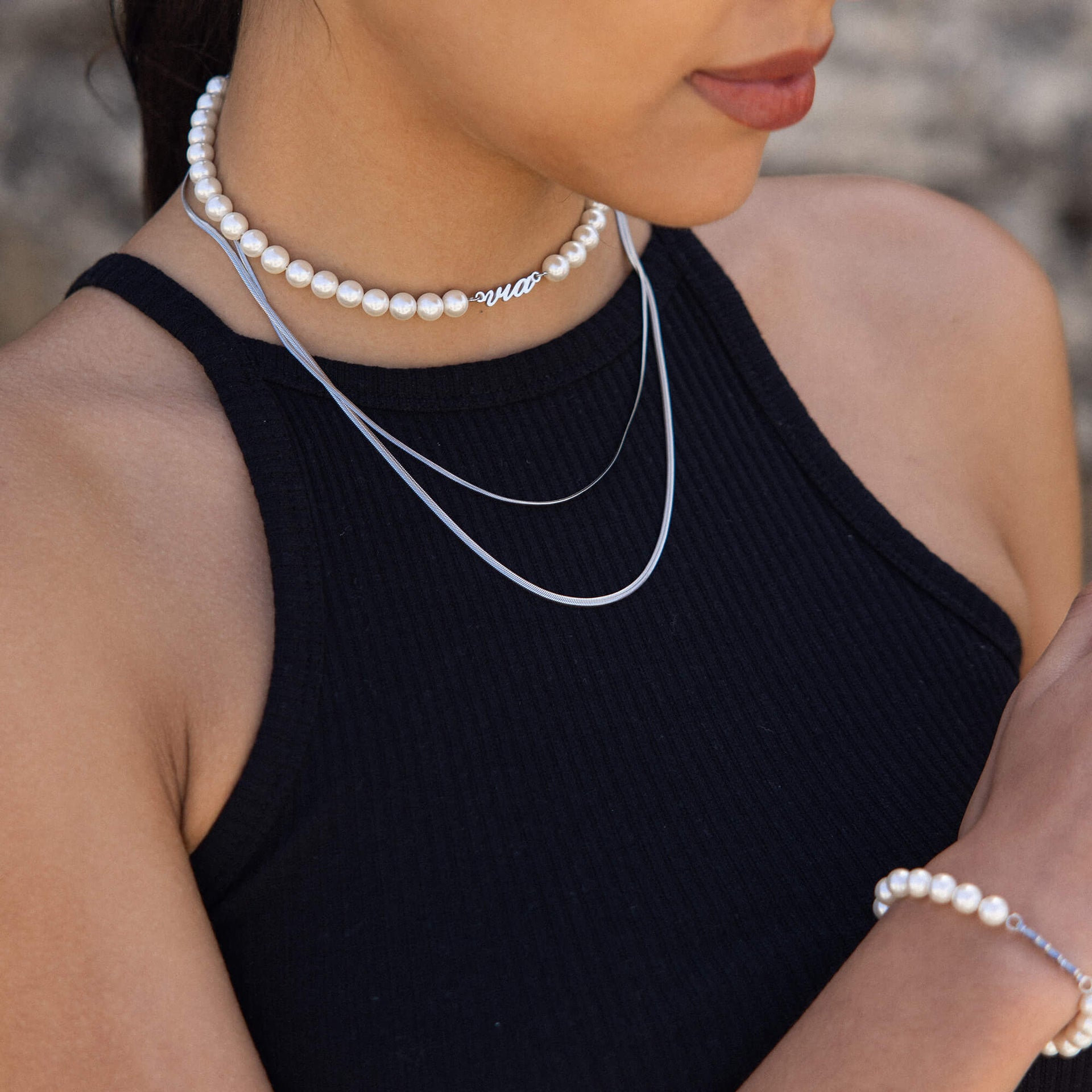 Collier Via Pearl