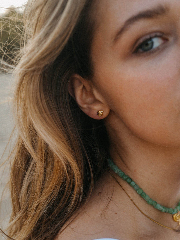 Boucles d'Oreilles Sundial Shell