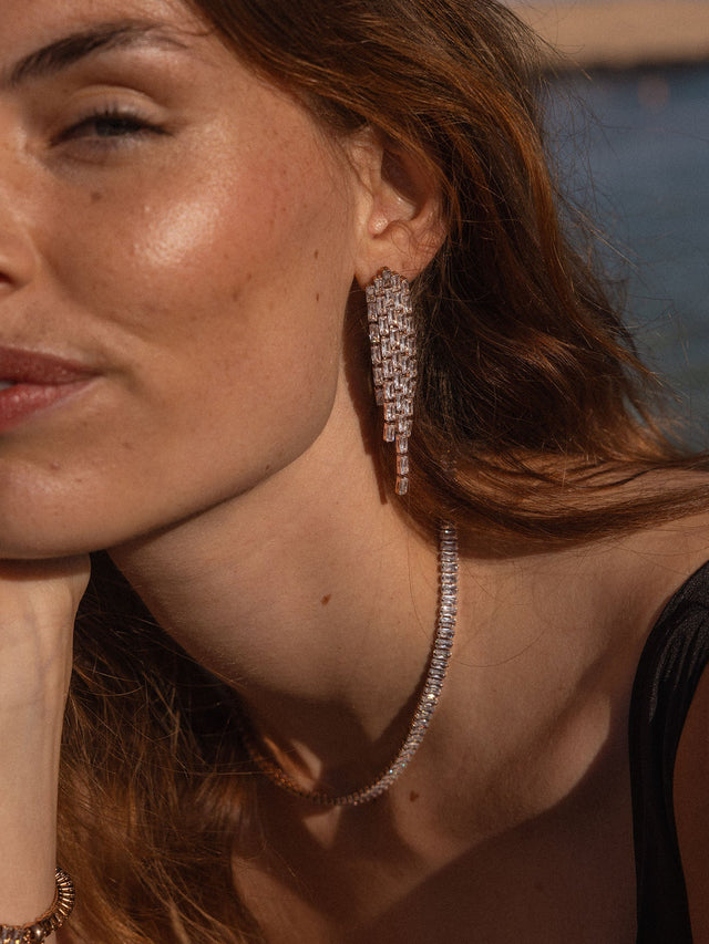 Boucle d'Oreille Crystal Glow