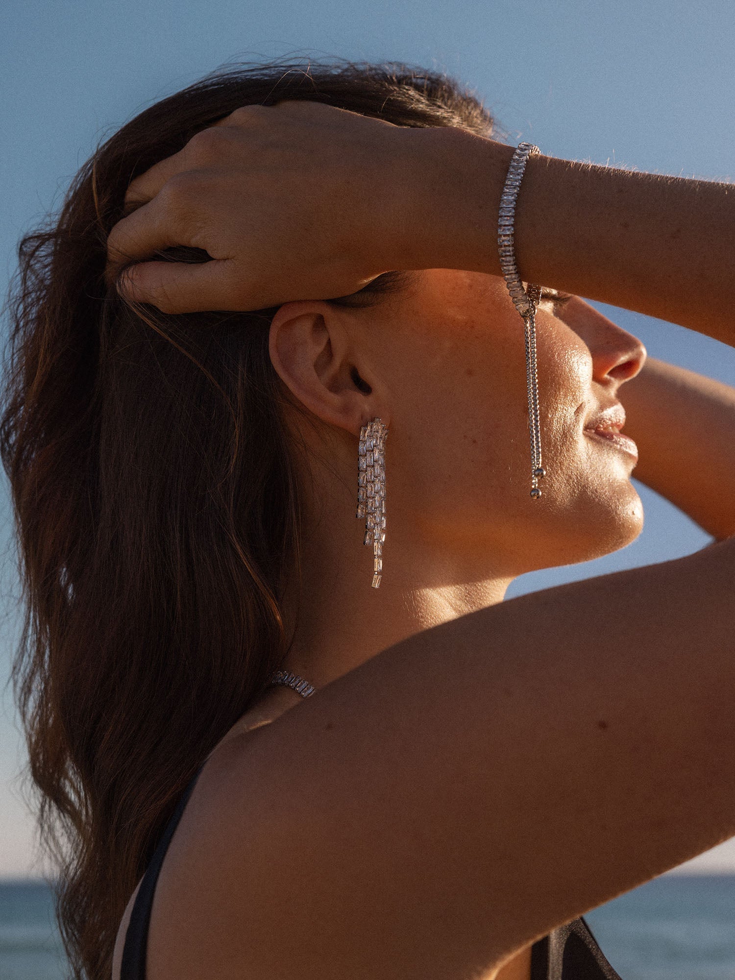 Boucle d'Oreille Crystal Glow