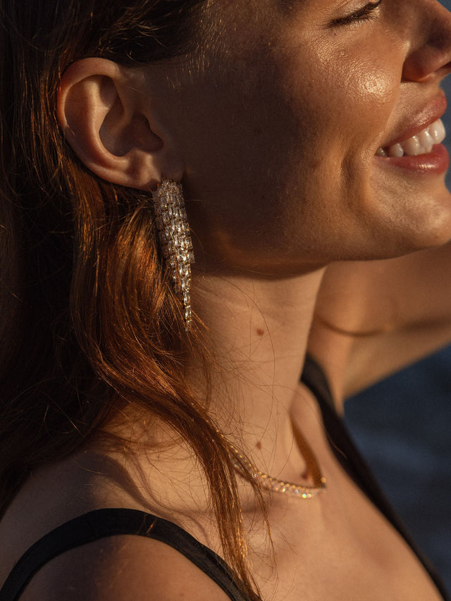 Boucle d'Oreille Crystal Glow
