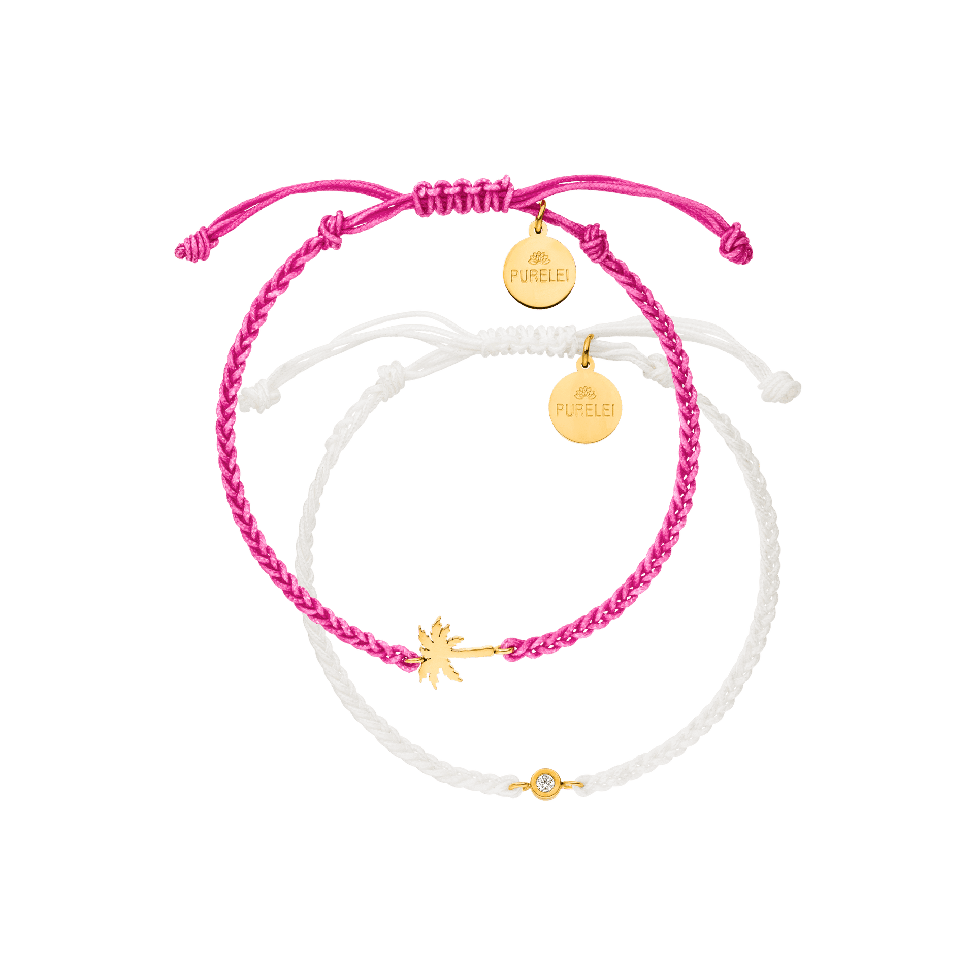 Pink Island Bracelet Set