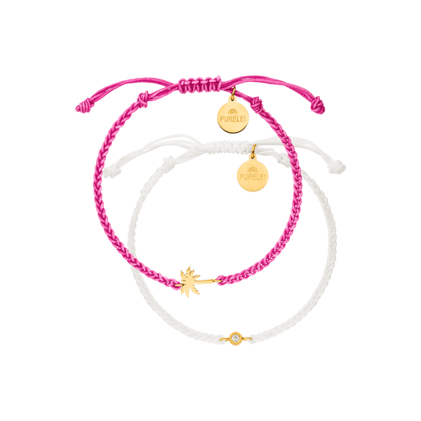 Pink Island Bracelet Set