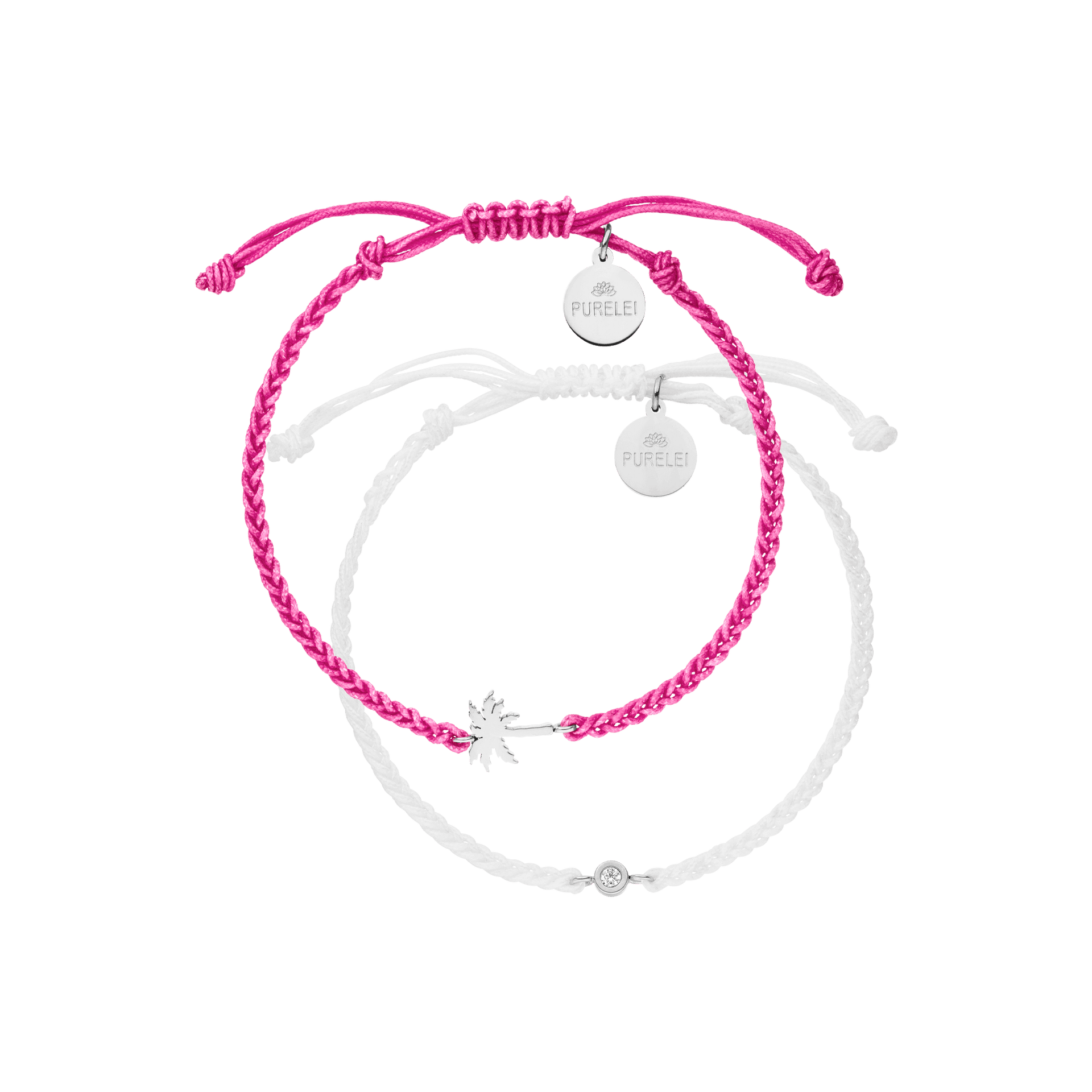 Pink Island Bracelet Set