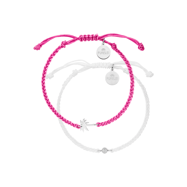 Pink Island Bracelet Set