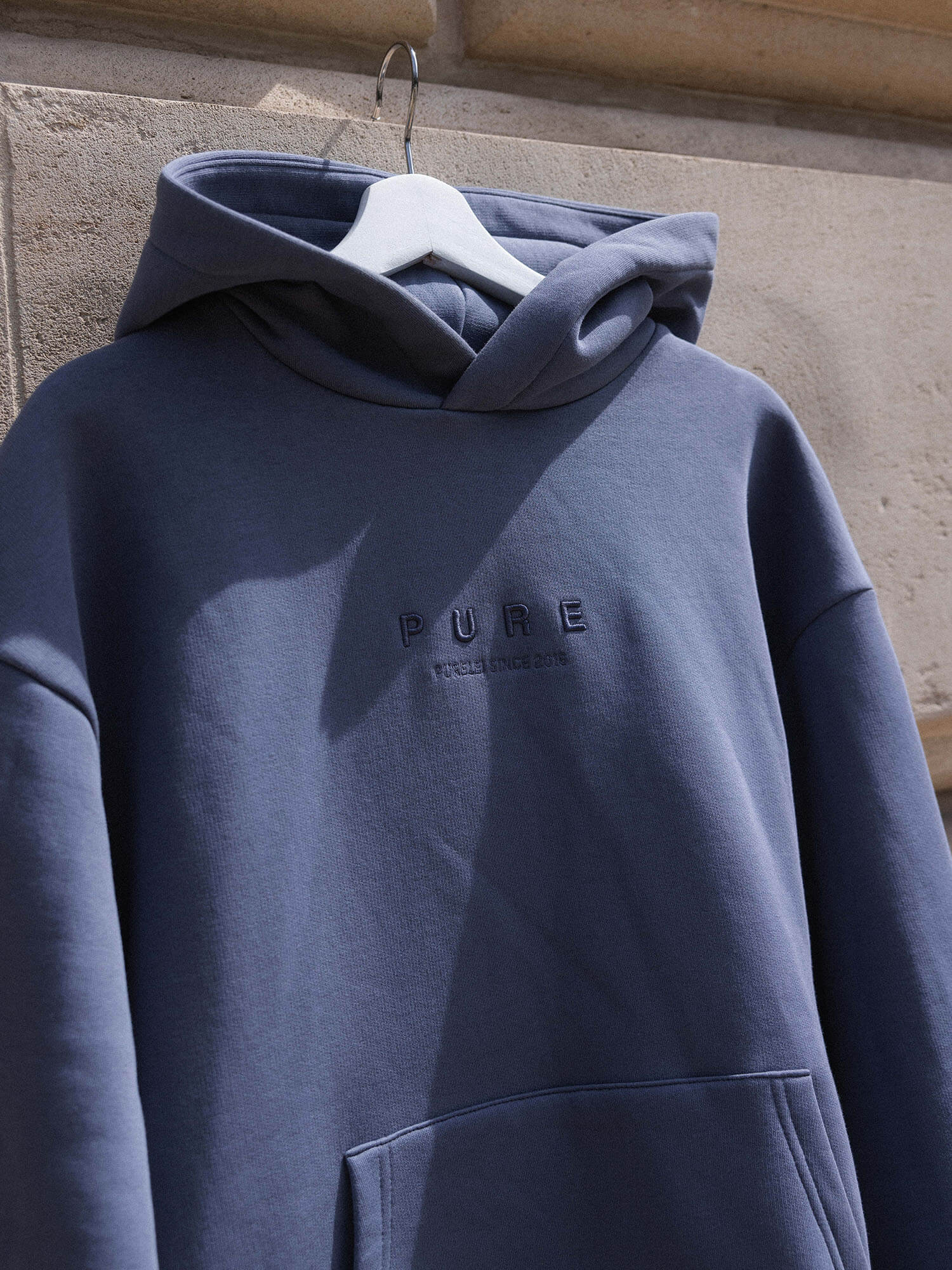 Hoodie Feeling Pure Bleu Foncé