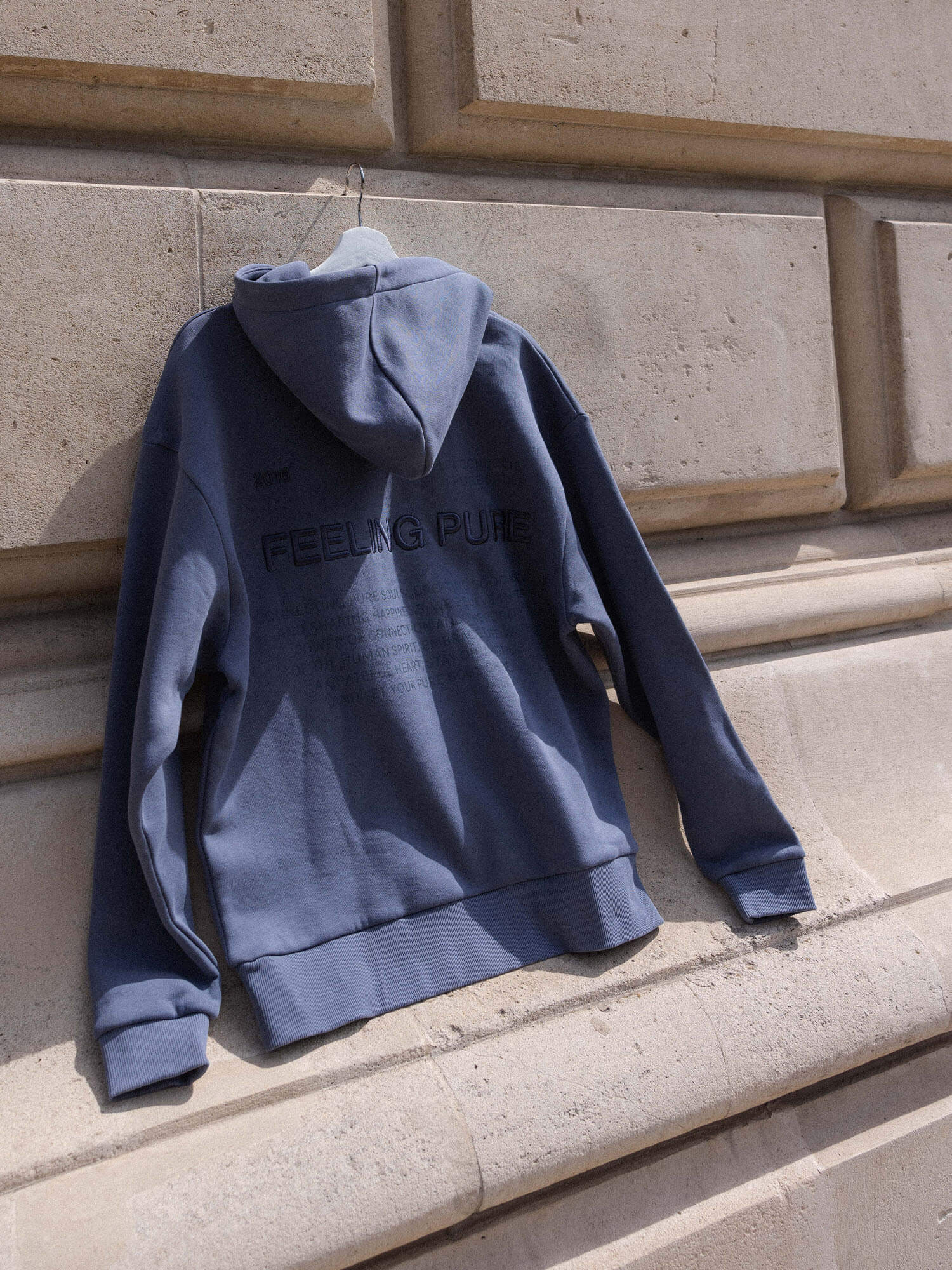 Hoodie Feeling Pure Bleu Foncé