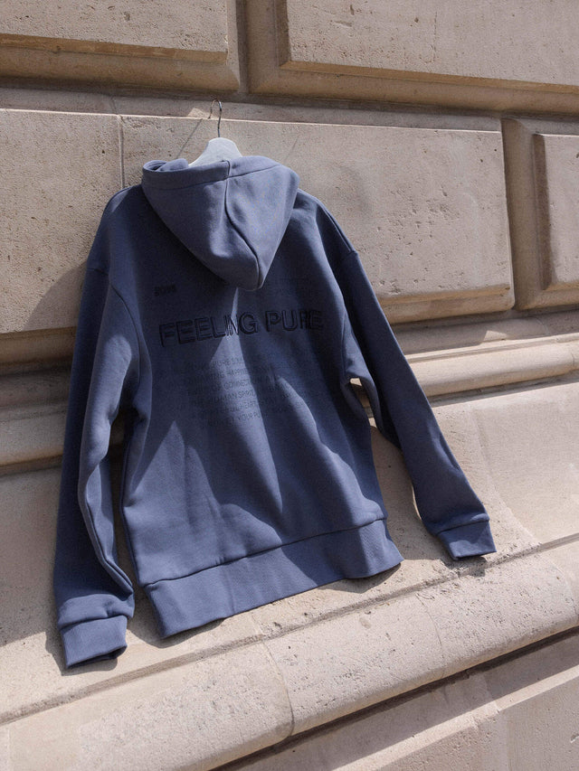 Hoodie Feeling Pure Bleu Foncé