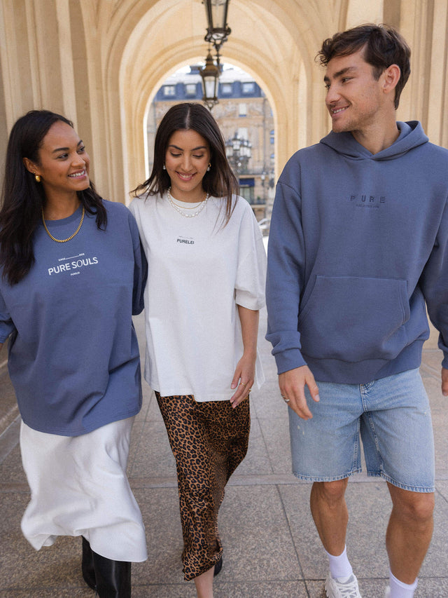 Hoodie Feeling Pure Bleu Foncé