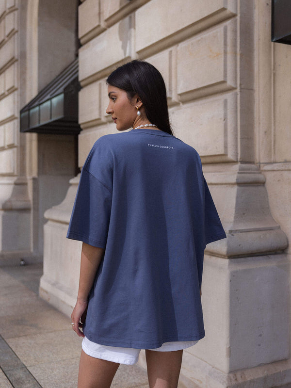 T-Shirt Pure Souls Bleu Foncé