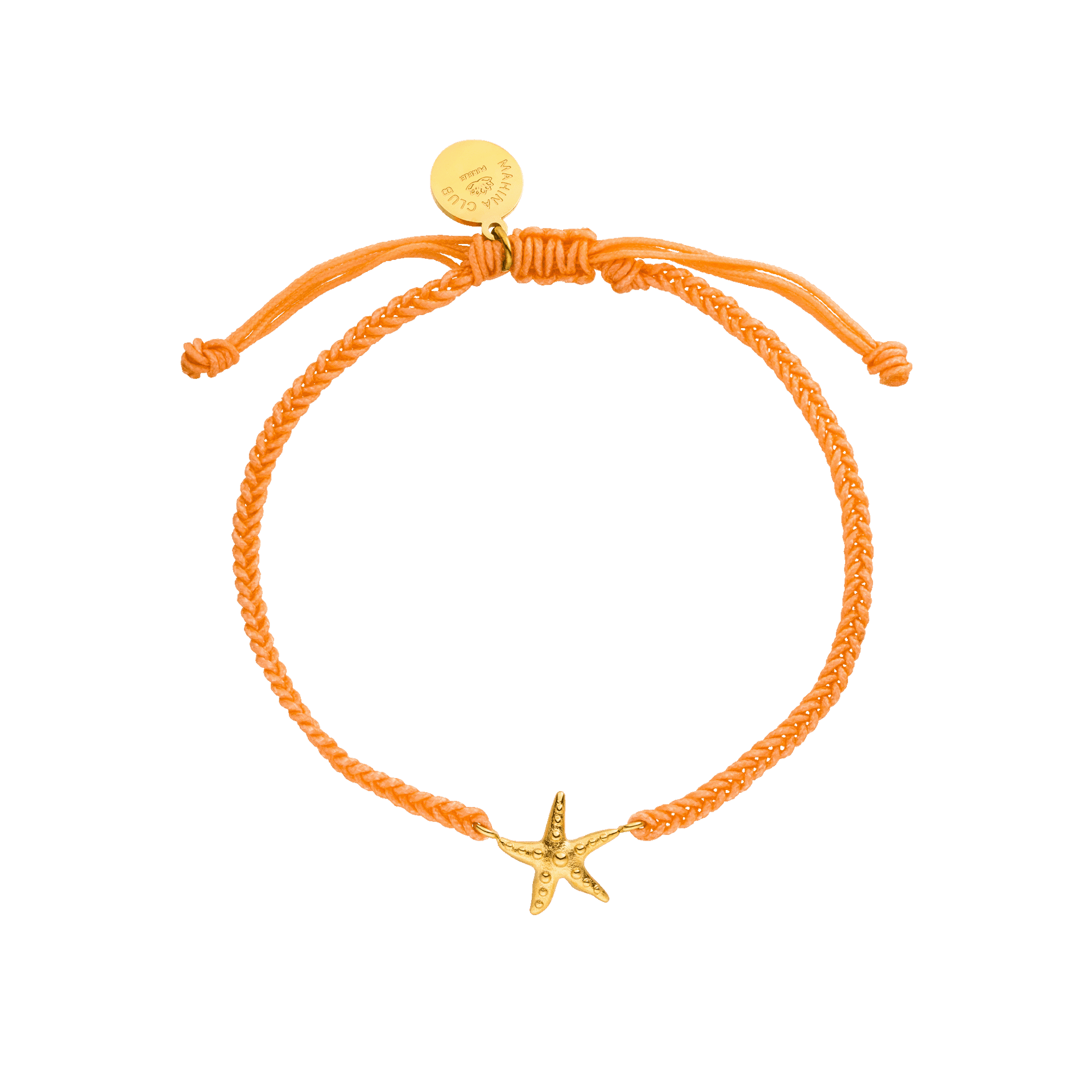 Mahina Club Beach Star Orange Bracelet