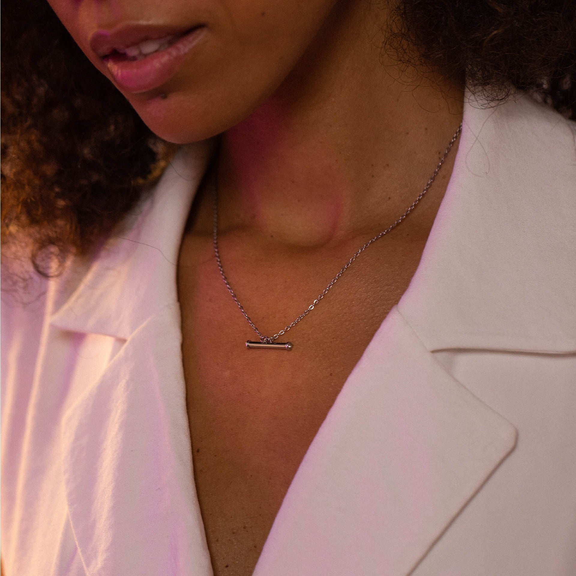 Collier Glitter Toggle