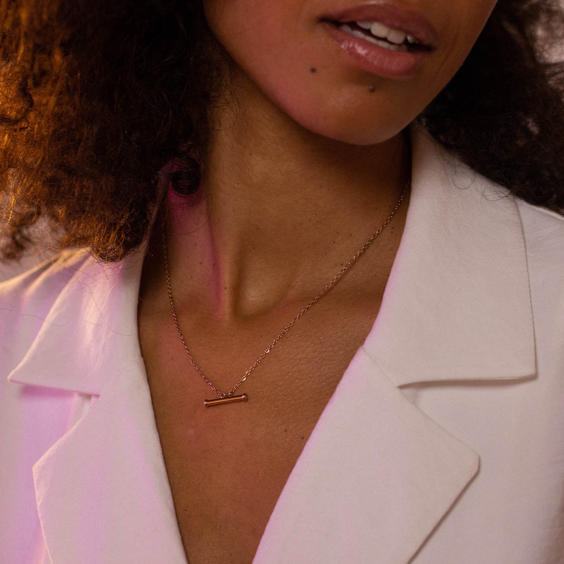 Collier Glitter Toggle