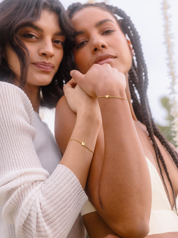 Set Bracelets Tiny Heart