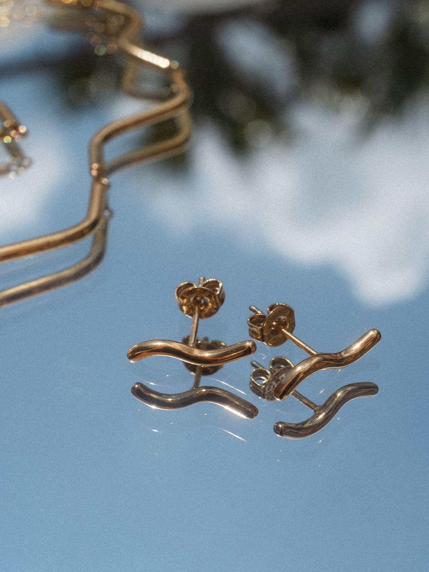 Boucles d'Oreilles Waves