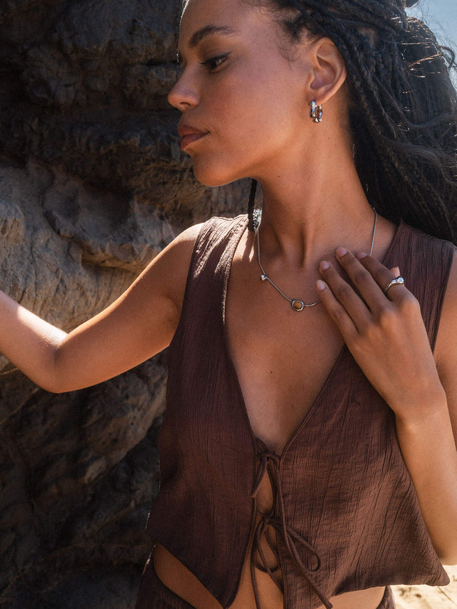 Collier Golden Gaze